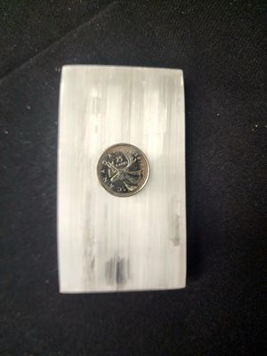 Selenite Charging Plate Rectangle 4&quot; x 2.25&quot; (approx)