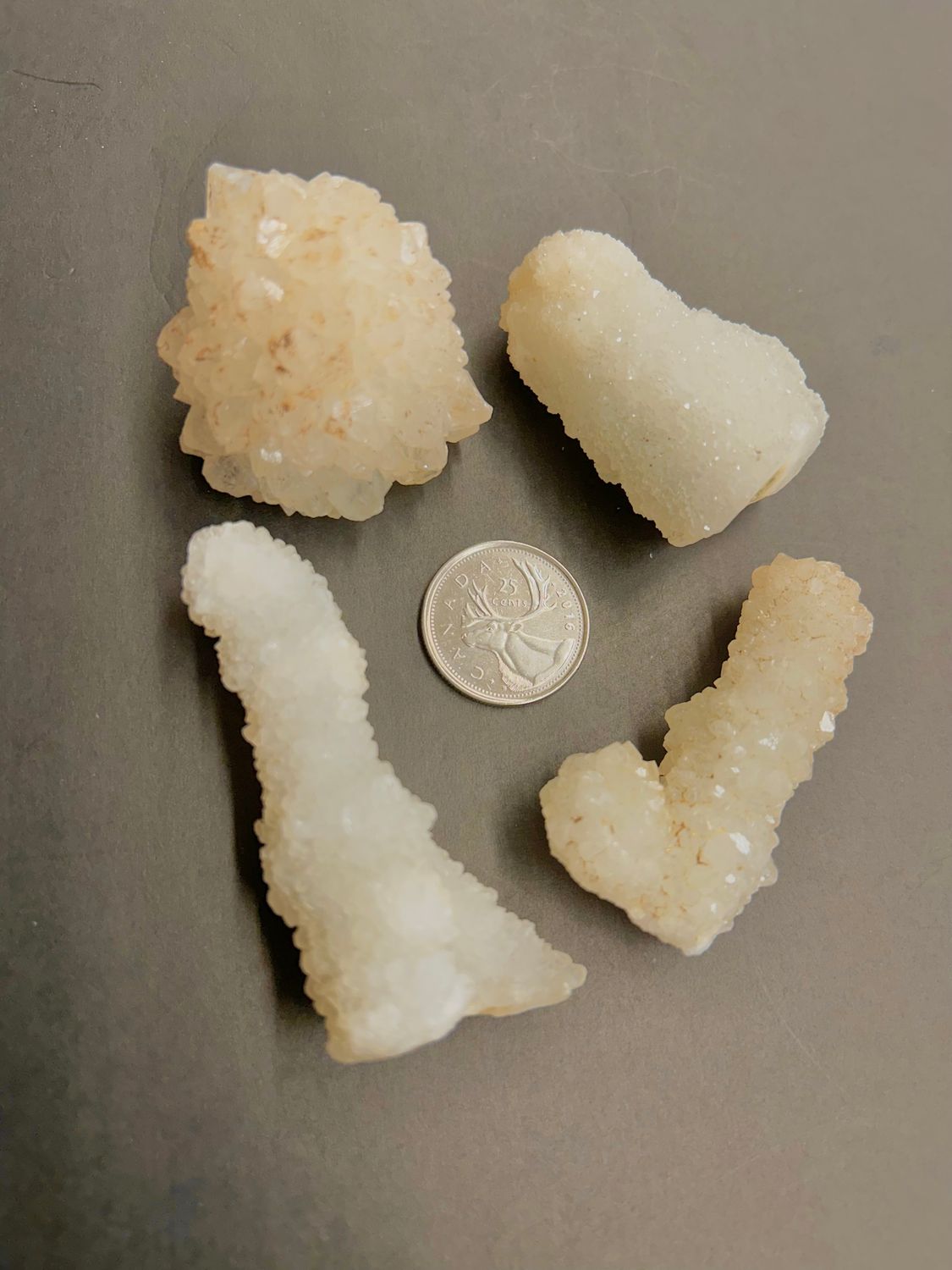 Chalcedony Druzy Stalactites C