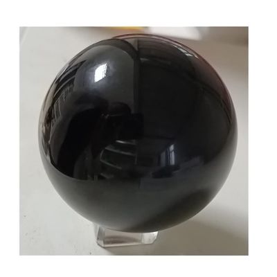 Giant Black Obsidian Sphere 20lb  6.5&quot;