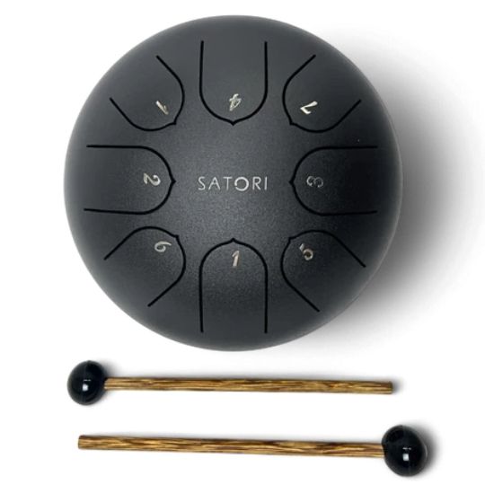 Satori Lotus 6&quot; Mini Tongue Drum / Rain Drum 11 Notes