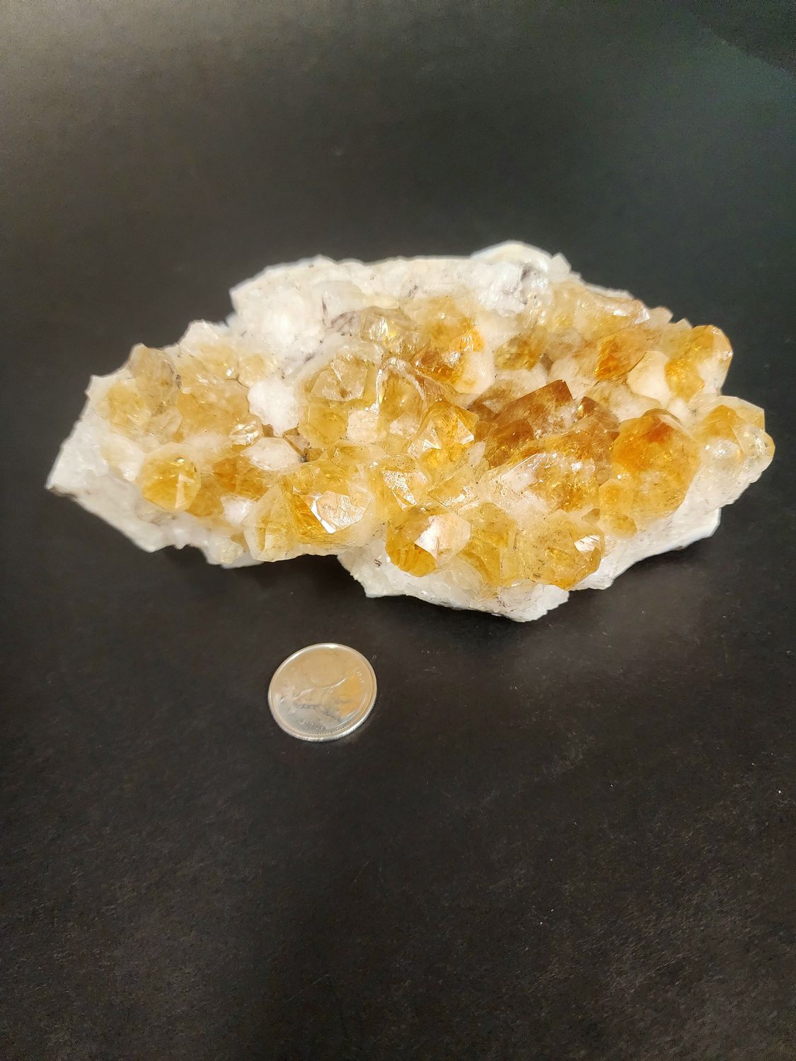 Citrine Cluster - A