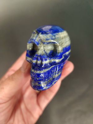 Lapis Lazulie  Crystal Skull 2.25&quot;