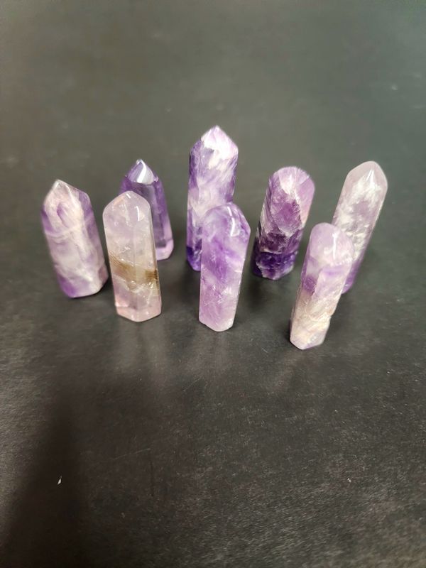 Amethyst Mini Towers 1 - 2&quot;