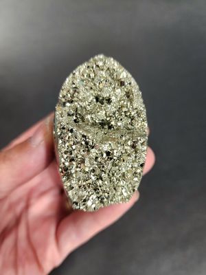 Standing Pyrite Cluster - A