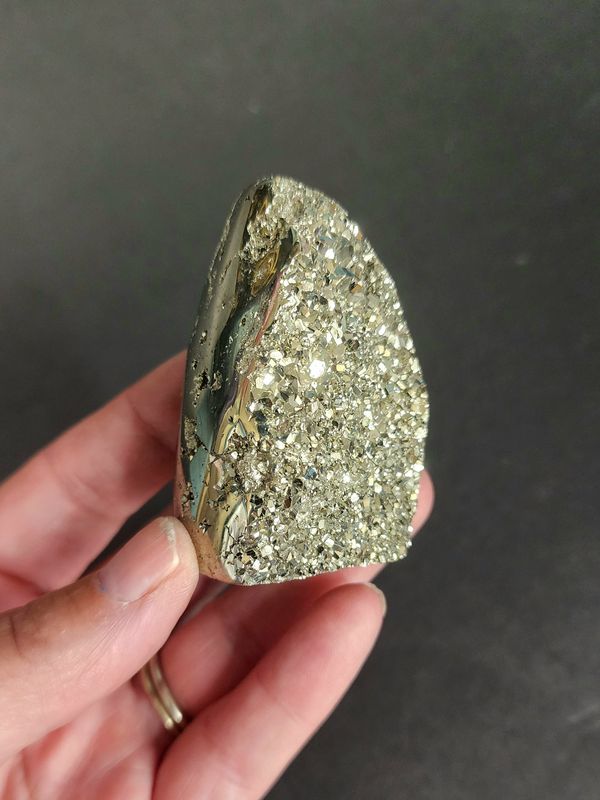 Standing Pyrite Cluster