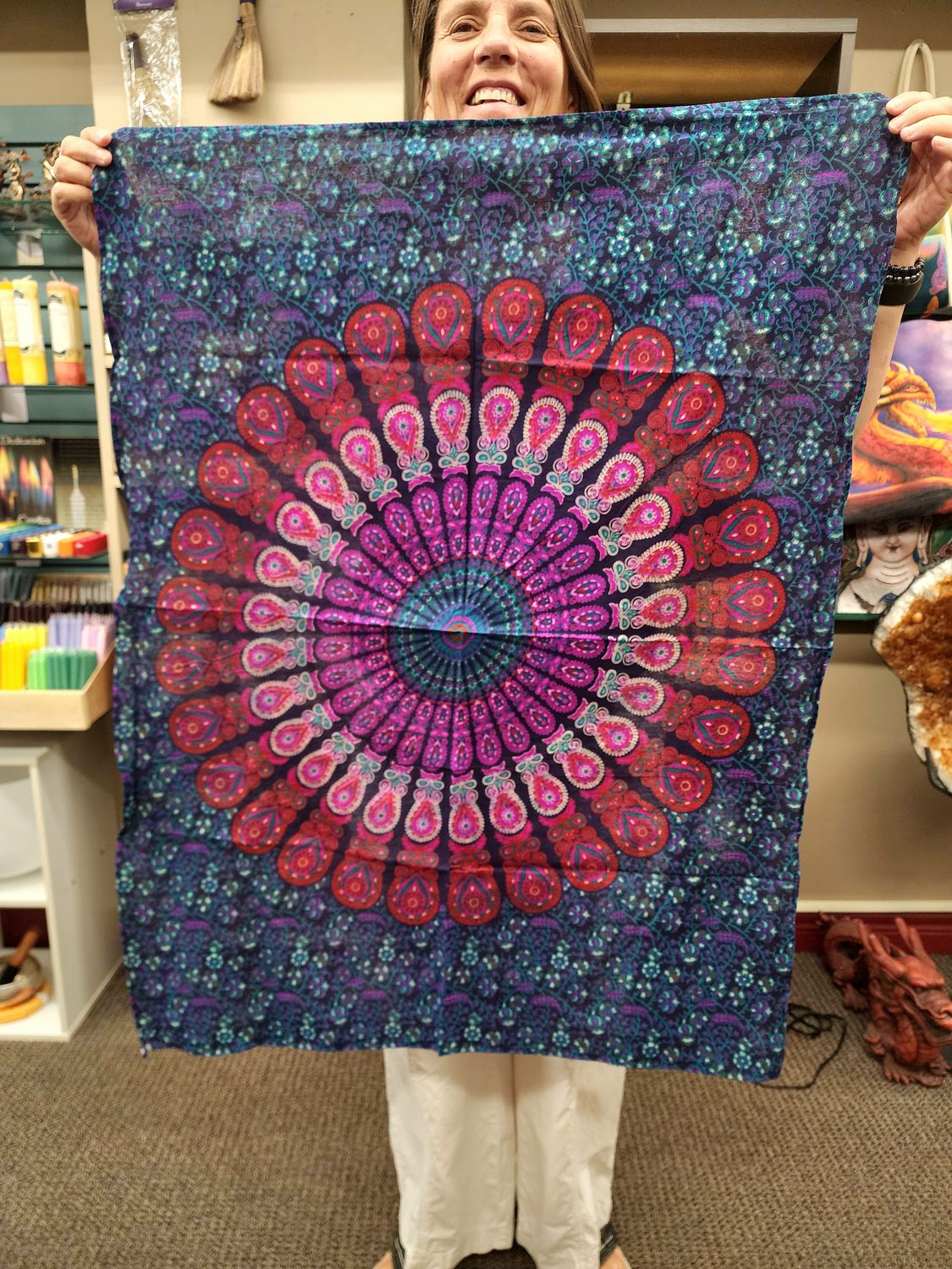 Tapestry / Altar Cloth / Tarot Cloth - Mandala