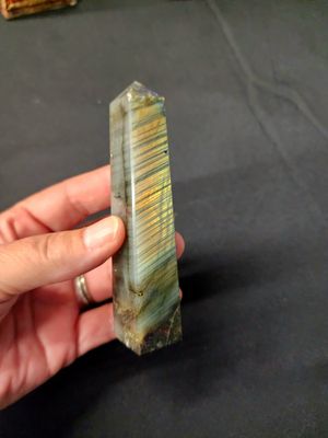 Labradorite Tower / Generator / Point 4.25&quot;
