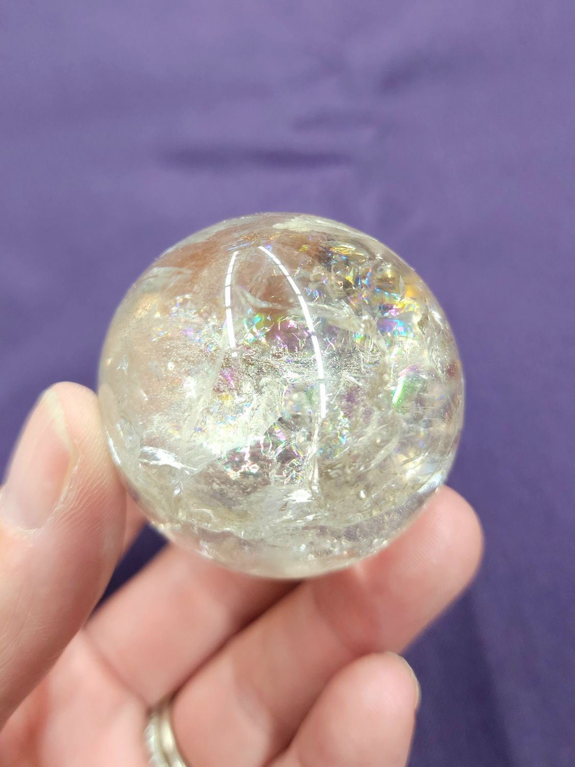 Smoky Quartz Sphere 1.75&quot;