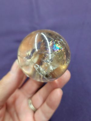 Smoky Quartz Sphere 2&quot;