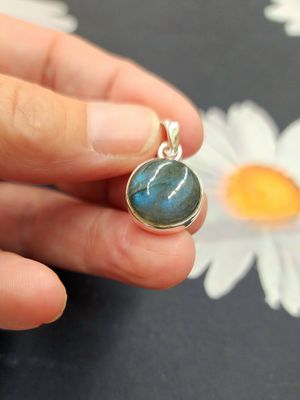 Labradorite Pendant J Sterling Silver