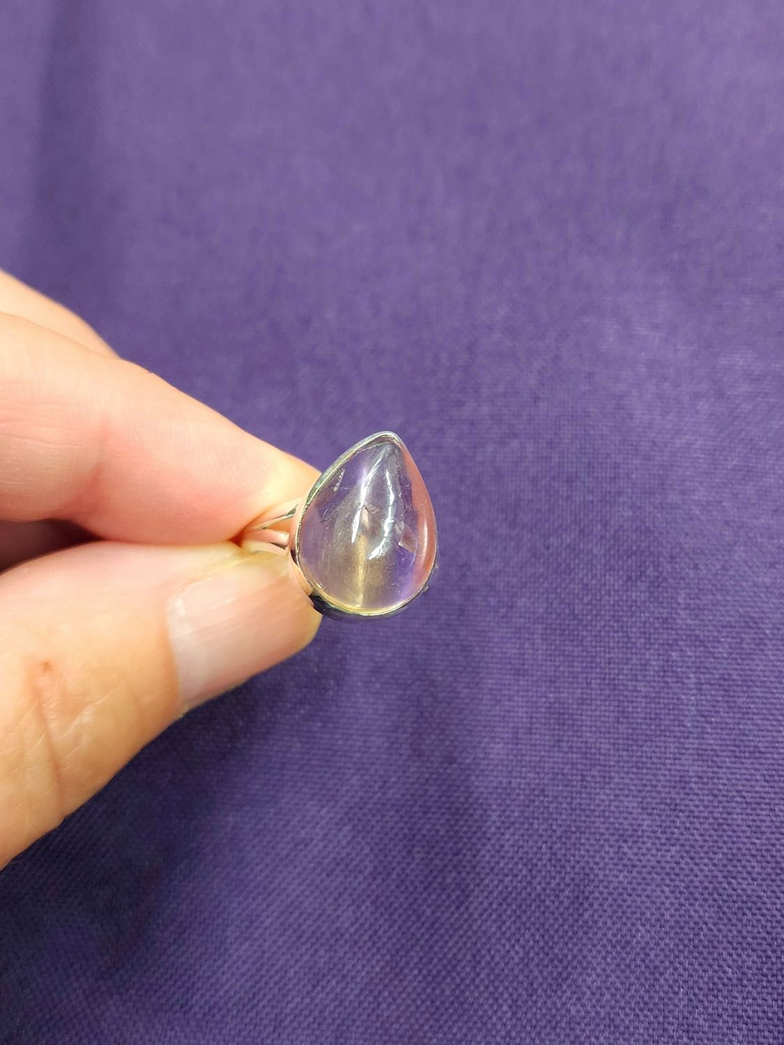 Ametrine Ring - Size 6 Sterling Silver