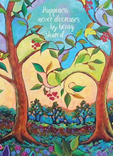Shared Happiness - Greeting Card