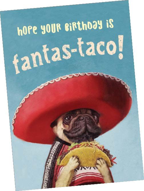 Fantas-taco - Greeting Card
