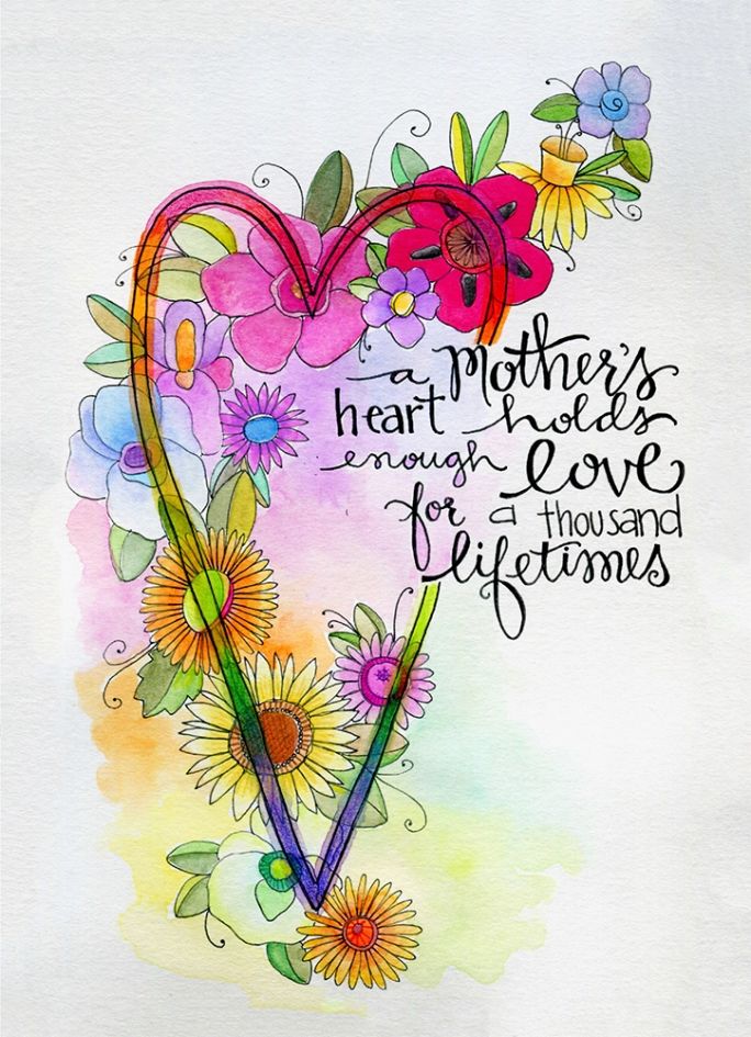 Mother Heart - Greeting Card