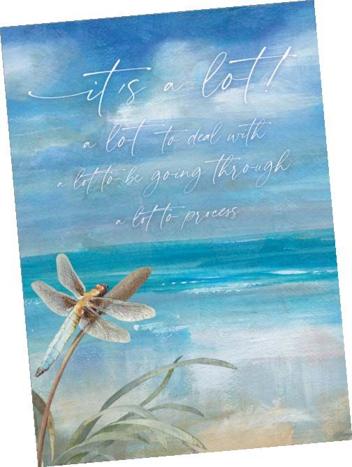A Lot of Empathy - Greeting Card
