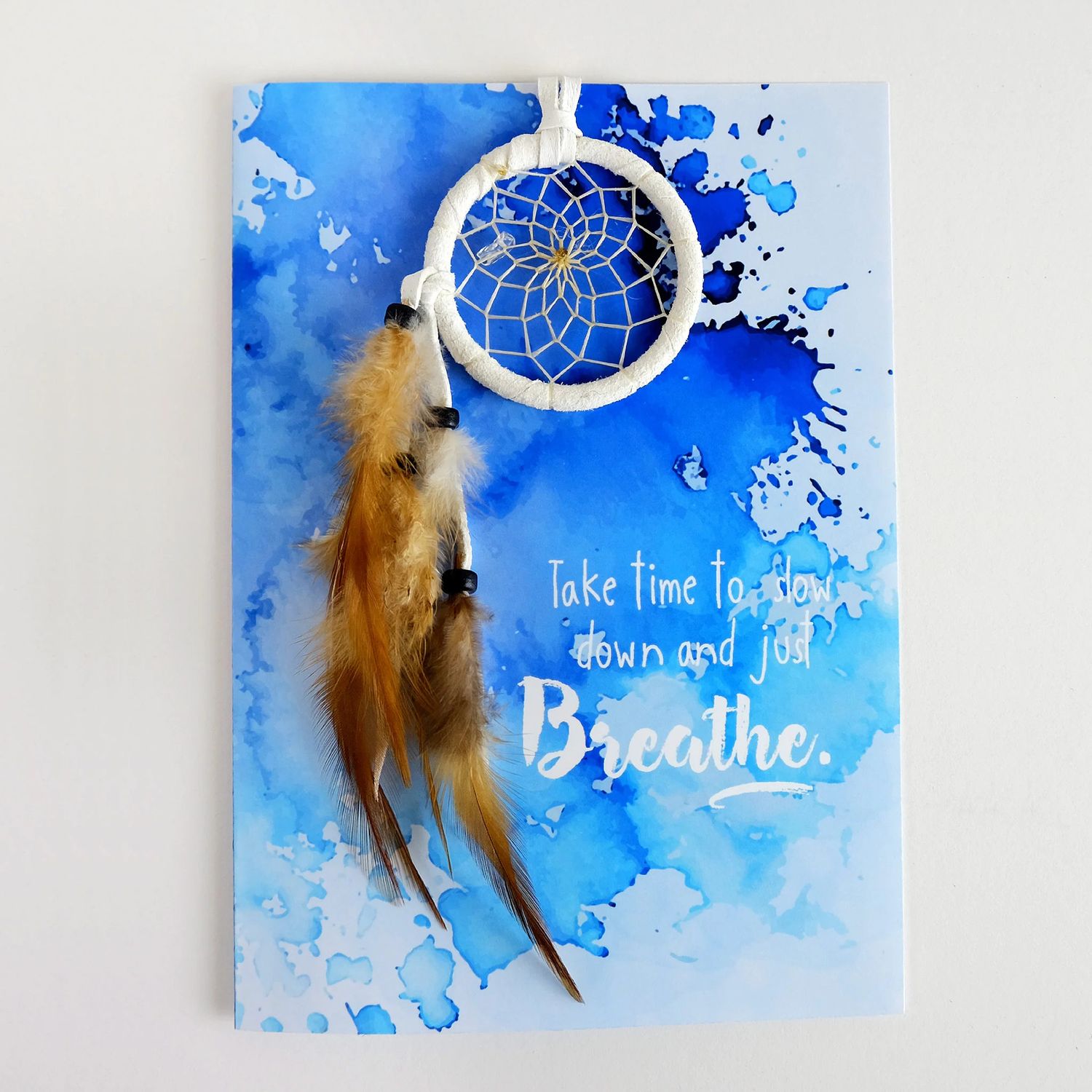 Dream Catcher Greeting Card - Breathe