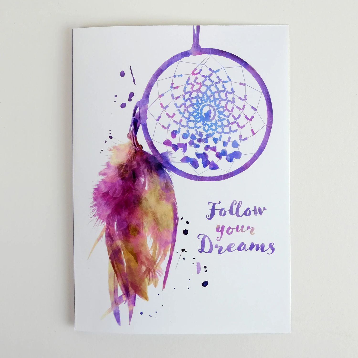 Greeting Card - Follow your Dreams