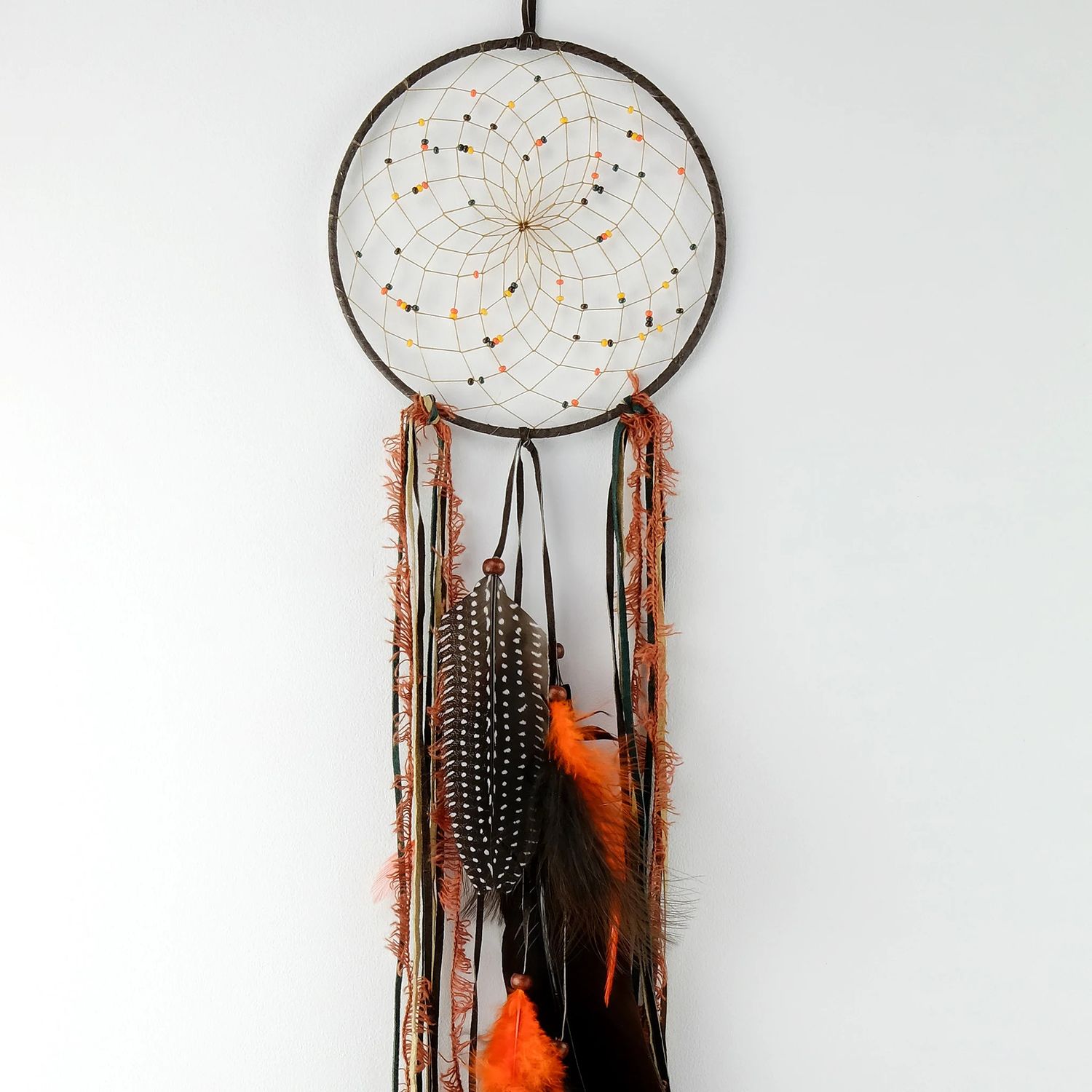 Seasons Change Fall Dark Brown 6&quot; Dream Catcher