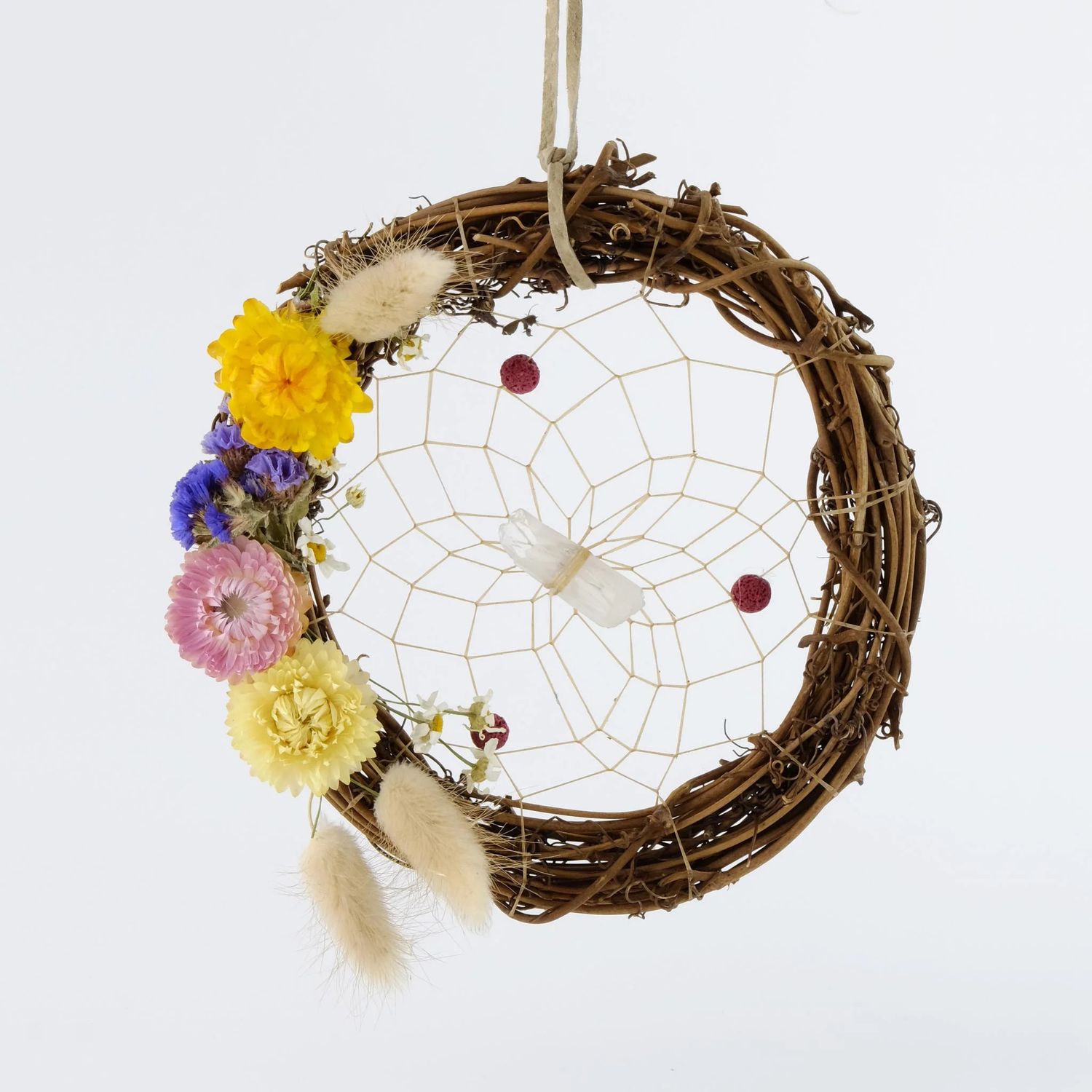 Earth&#39;s Essence Botanical Twig Dream Catcher 6&quot;
