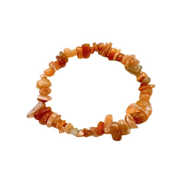Peach Moonstone - Chip Bracelet