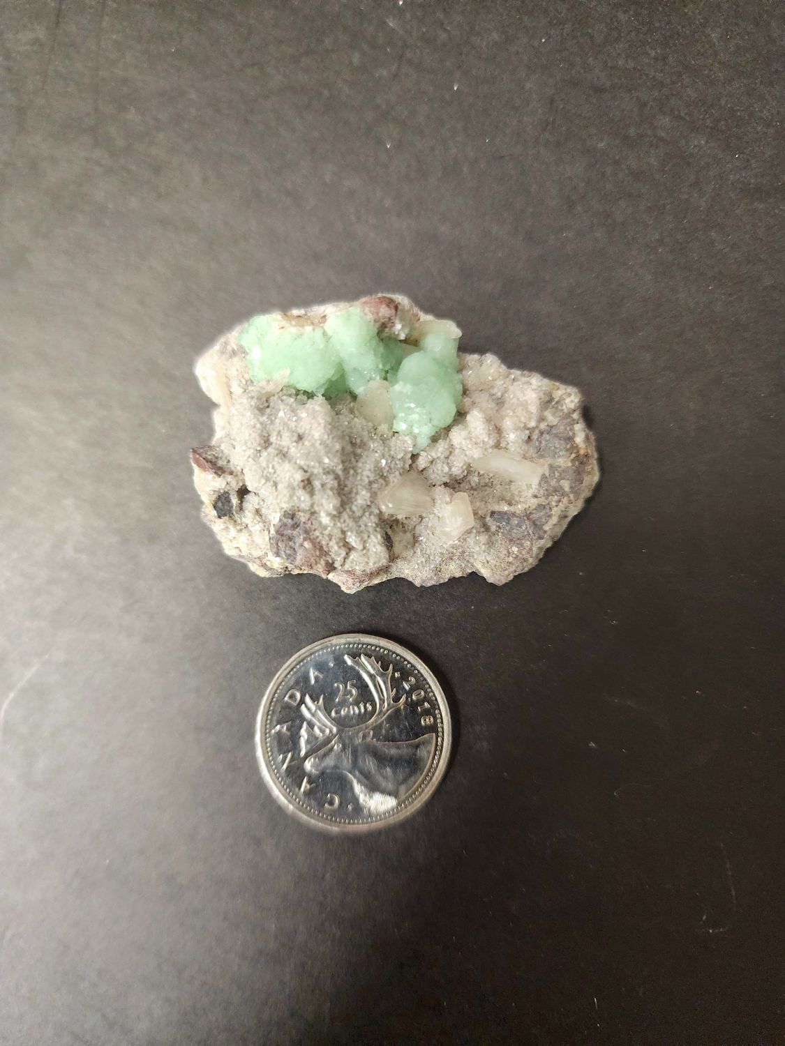 Green Apophyllite Clusters E