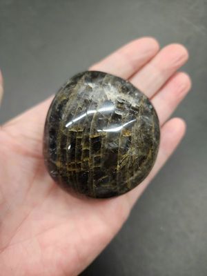 Black Moonstone Palmstone