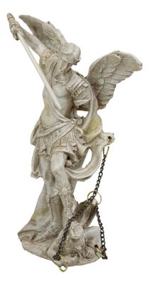 Archangel Michael Statue 5&quot; Ivory