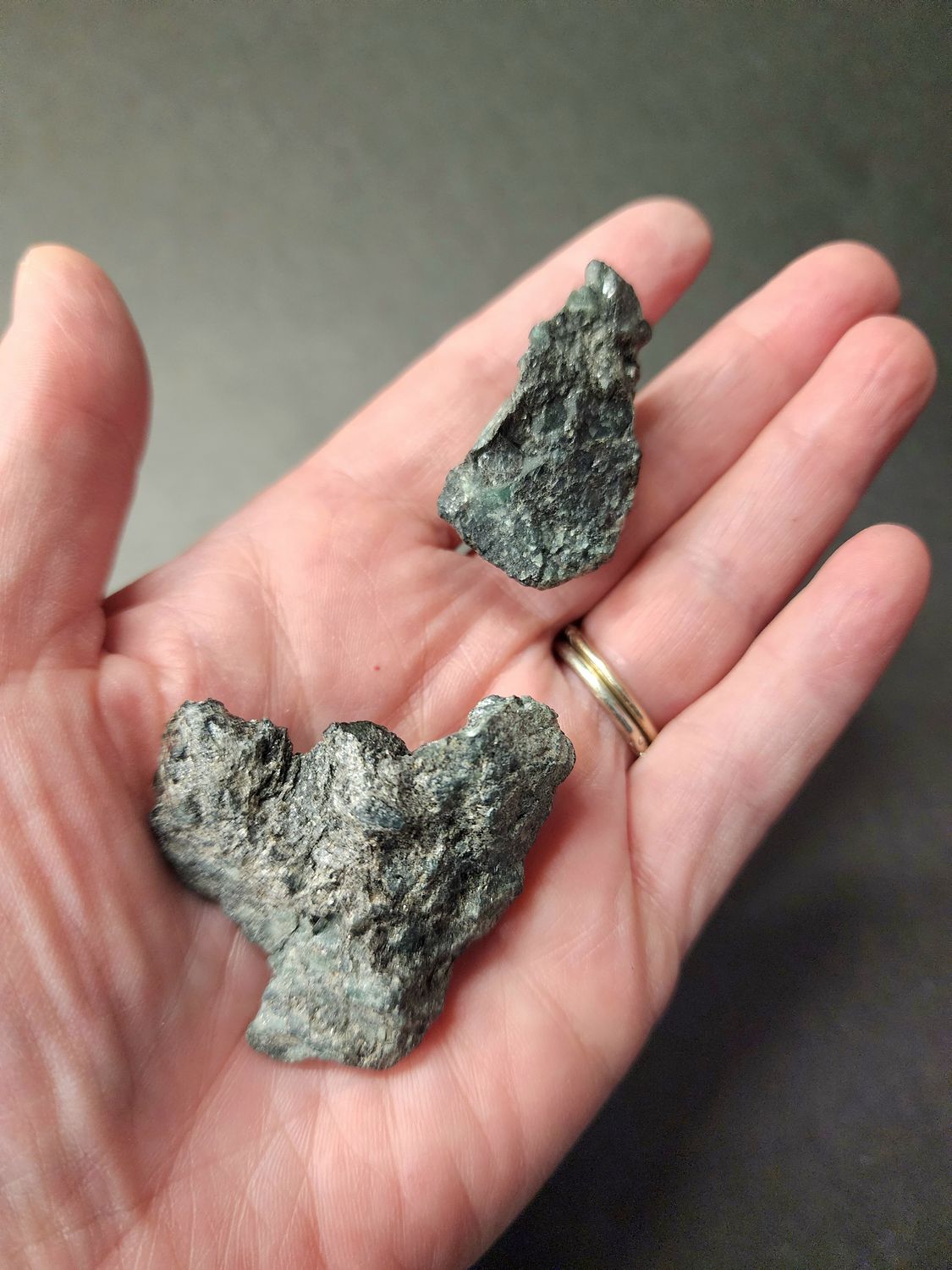 Alexandrite on Matrix c