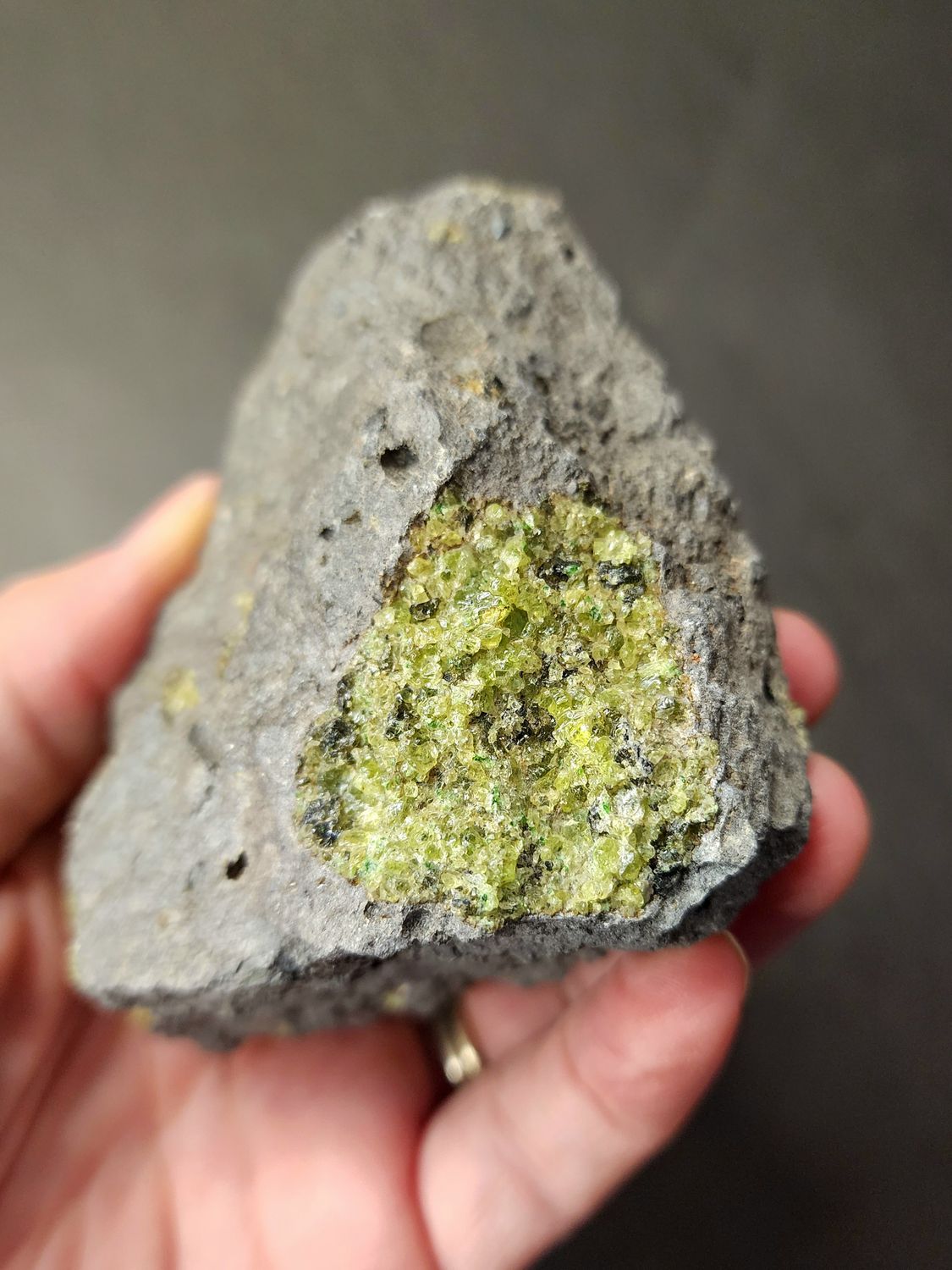 Peridot Raw Chunk a