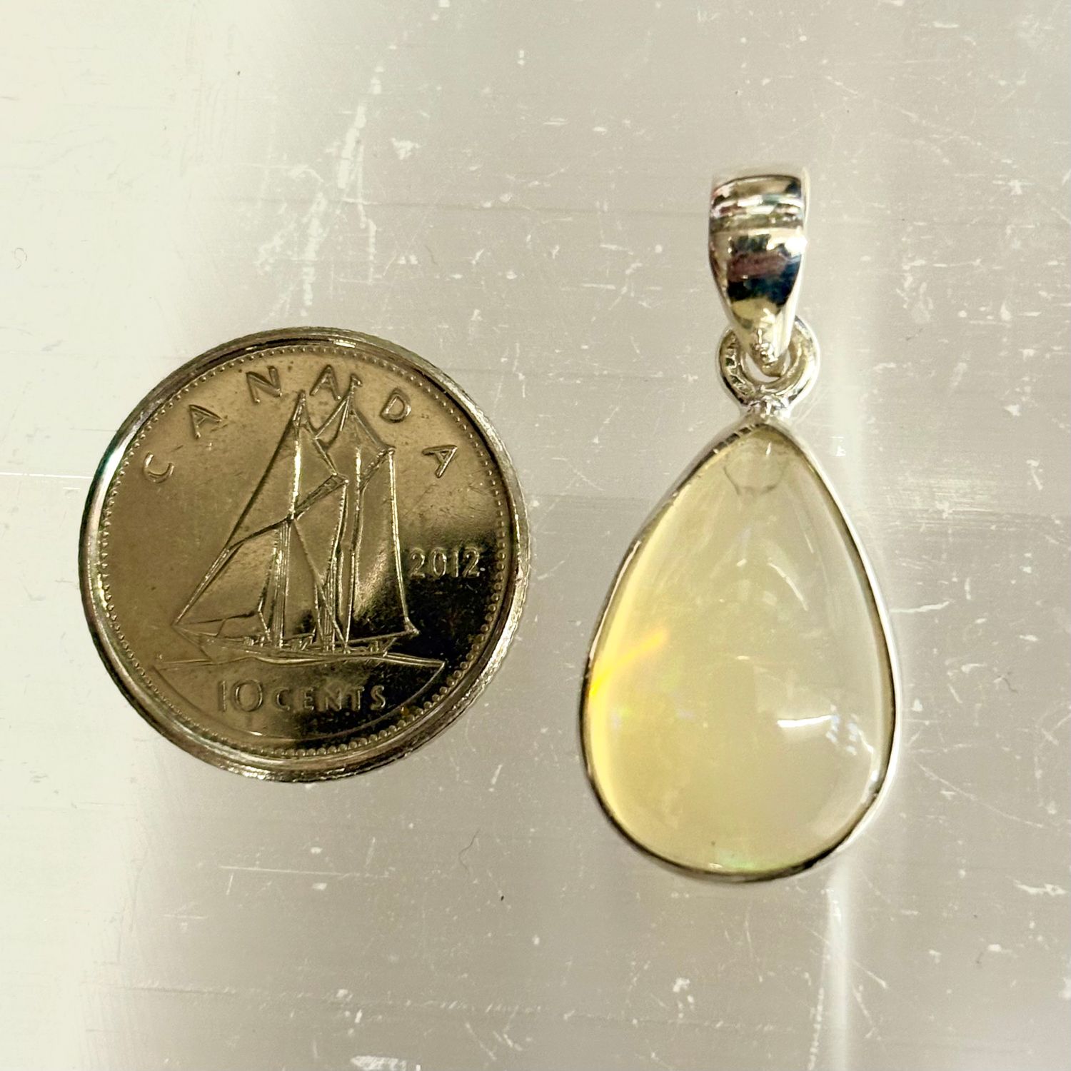 Ethiopian Opal Pendant C Sterling Silver