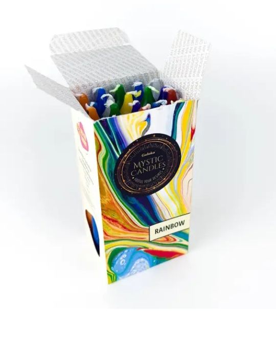 Goloka Mini Ritual Candles - Pack of 20 All Colours