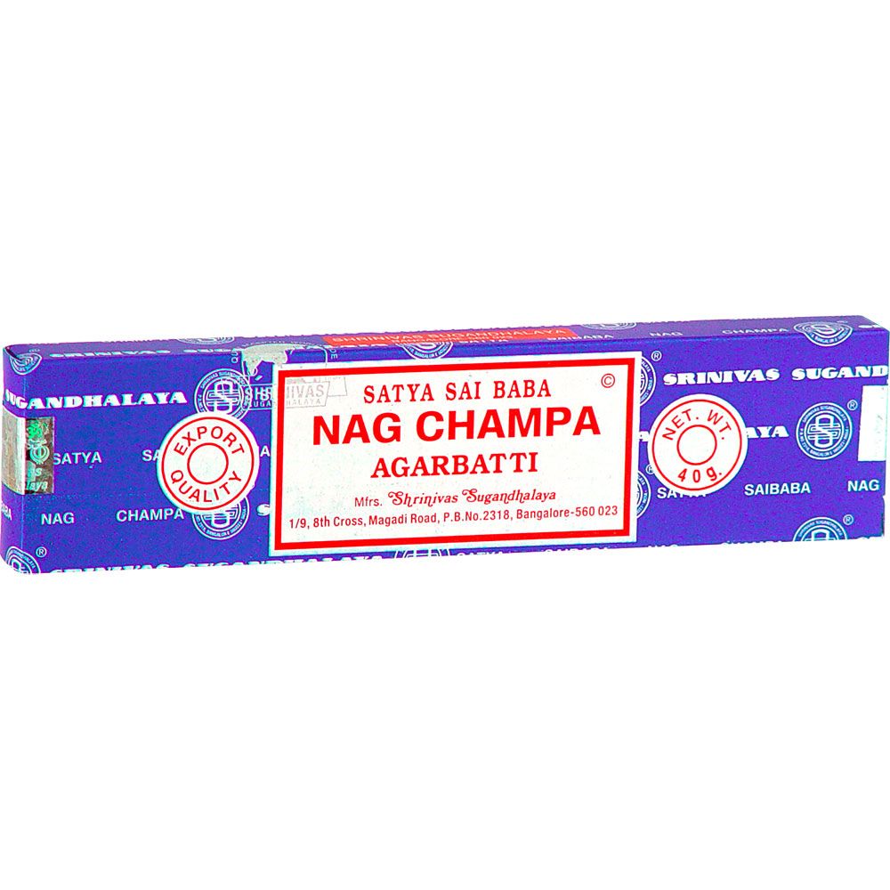 Nag Champa SATYA Incense Sticks - 40g