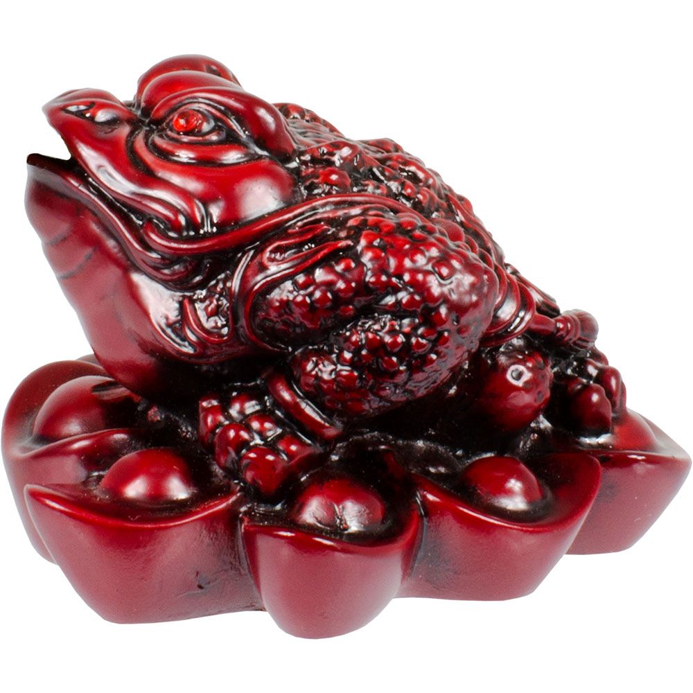Feng Shui Prosperity Toad Statue 3&quot; x 2.25&quot;