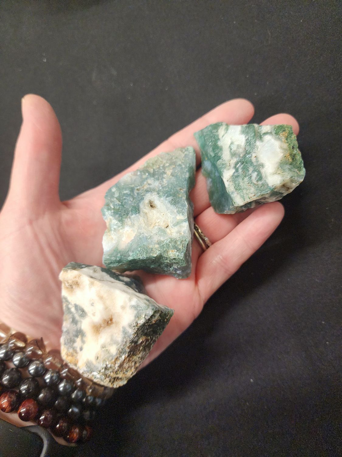 Moss Agate Raw $4