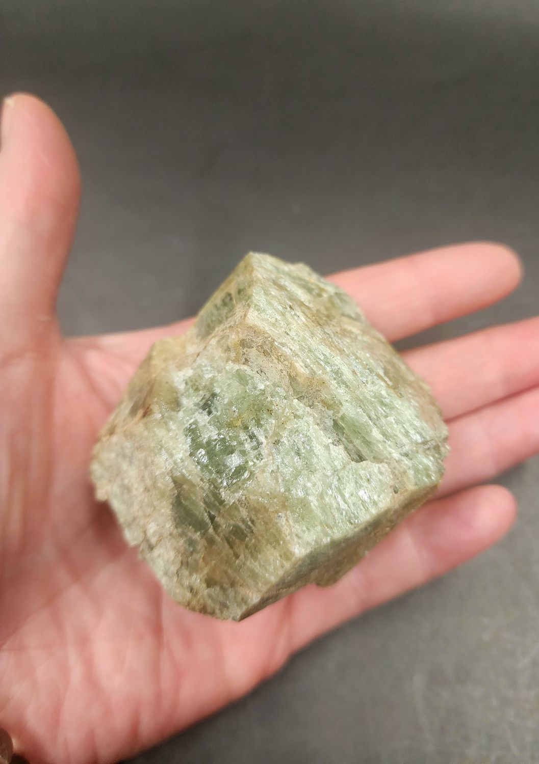 Green Apatite Specimen