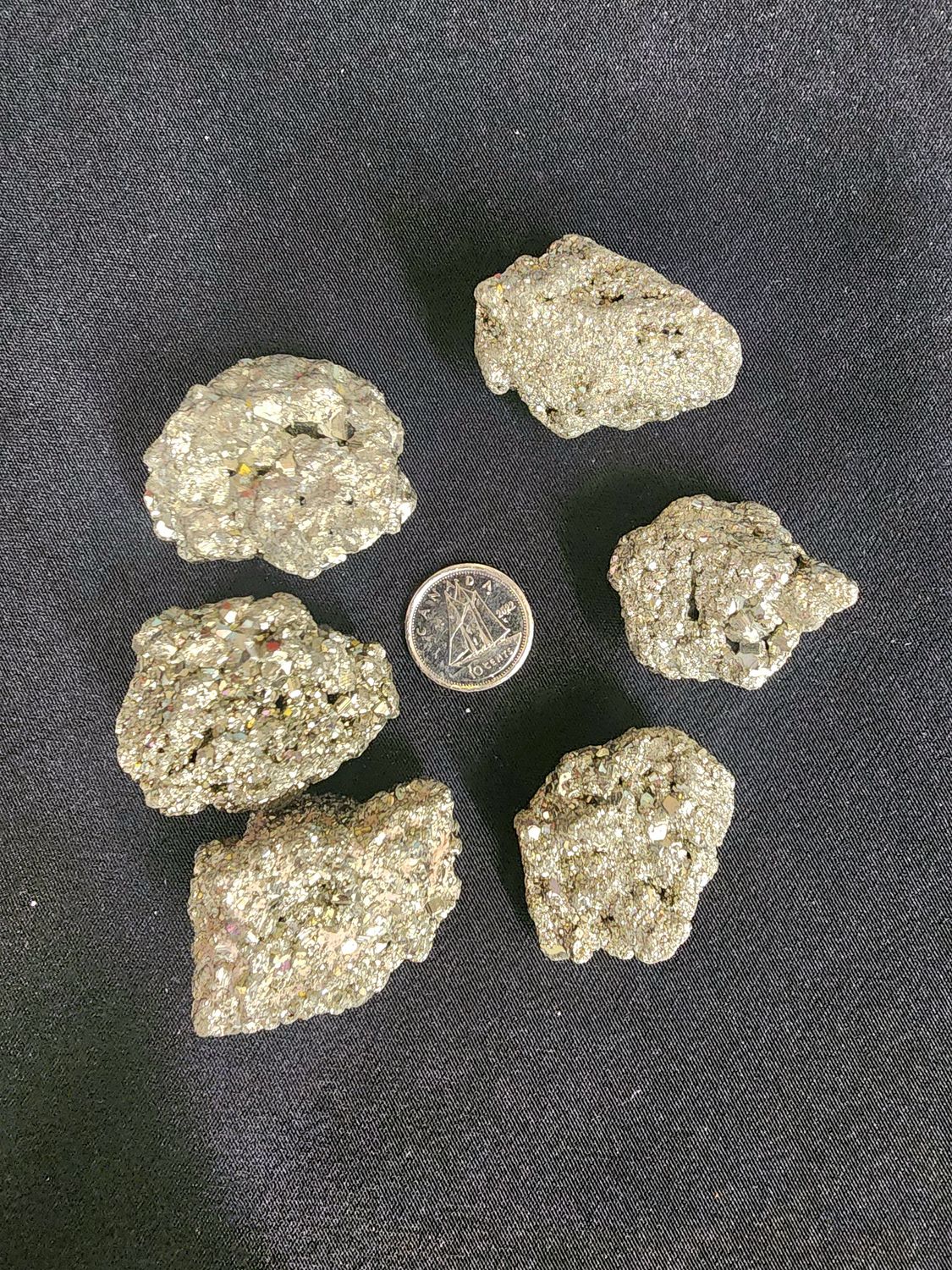 Pyrite Chunks