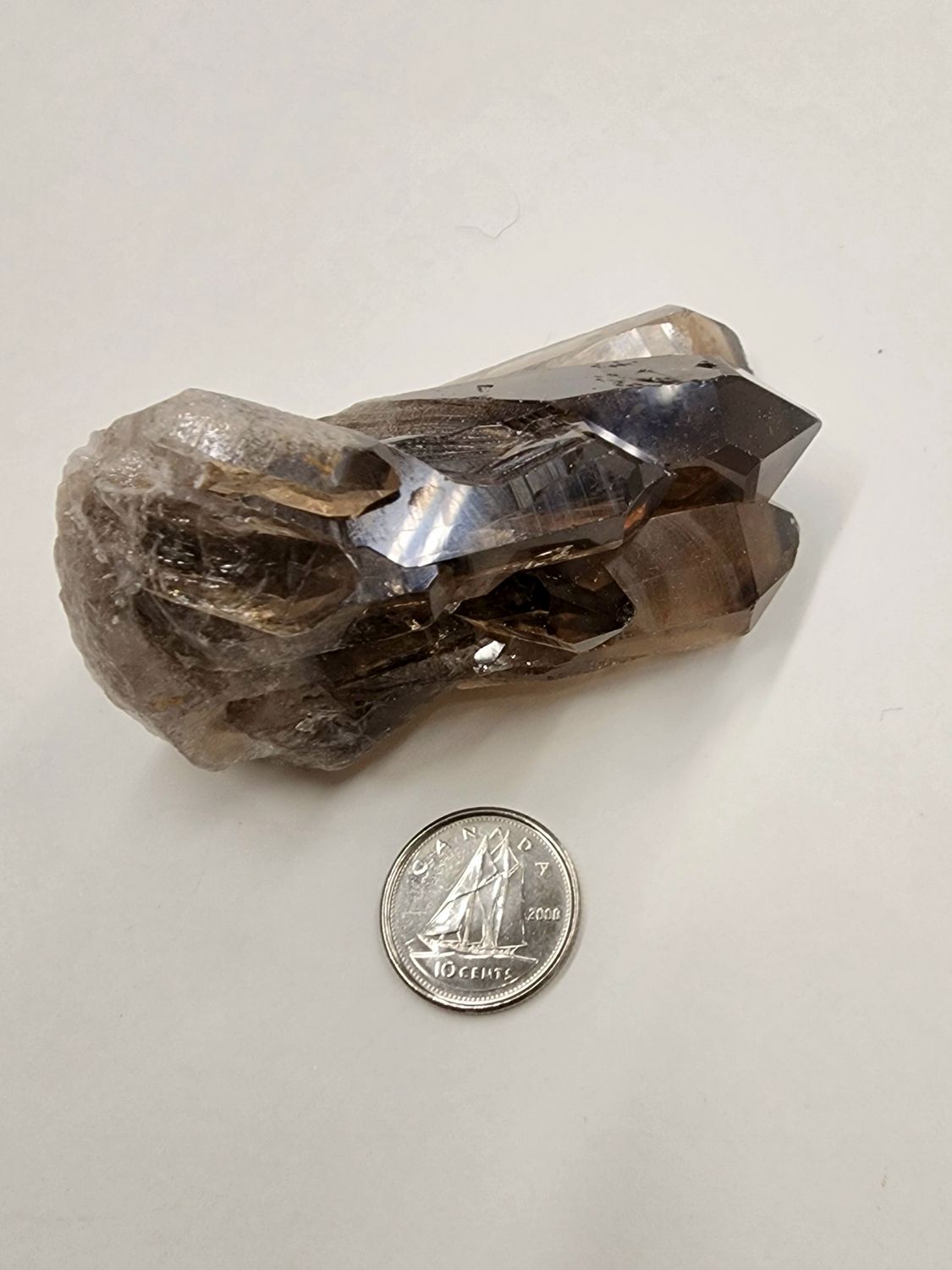 Smoky Quartz Clusters