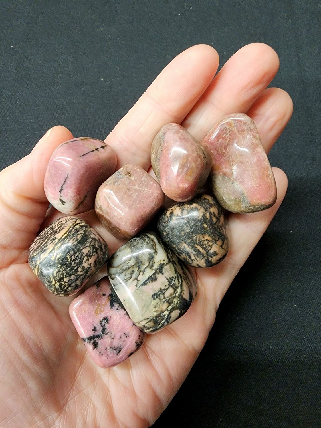 Rhodonite Tumbled