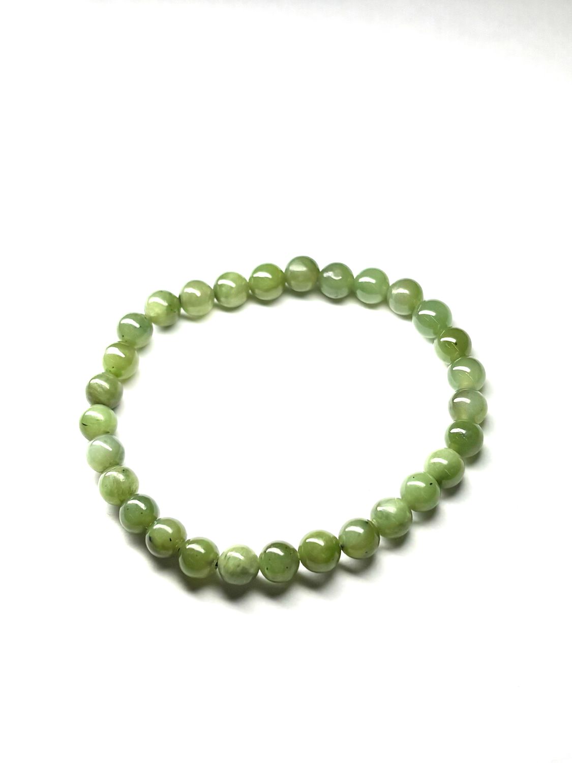 Nephrite Jade Bracelet 6mm