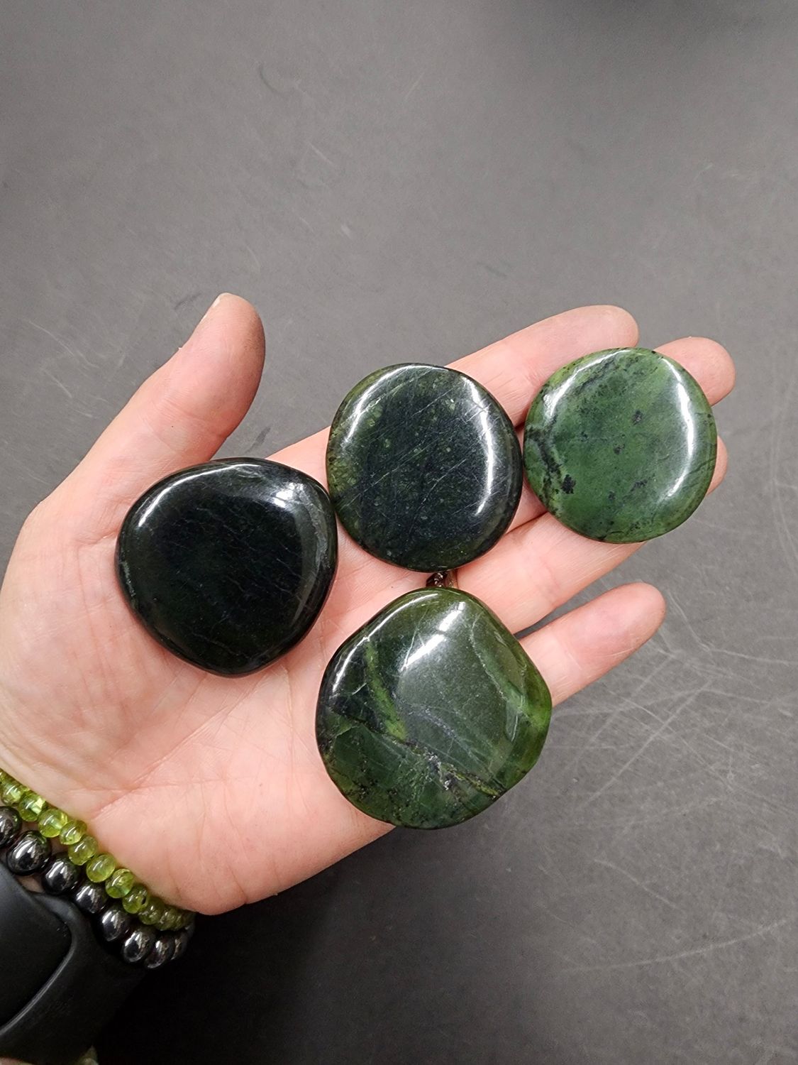 Nephrite Jade Earth Stones