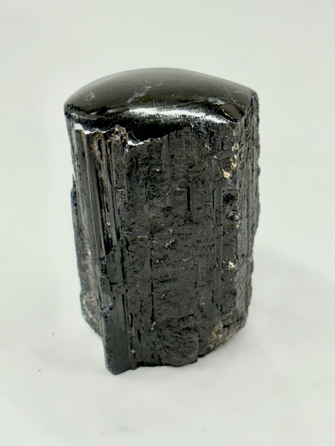 Raw Black Tourmaline Top Polished