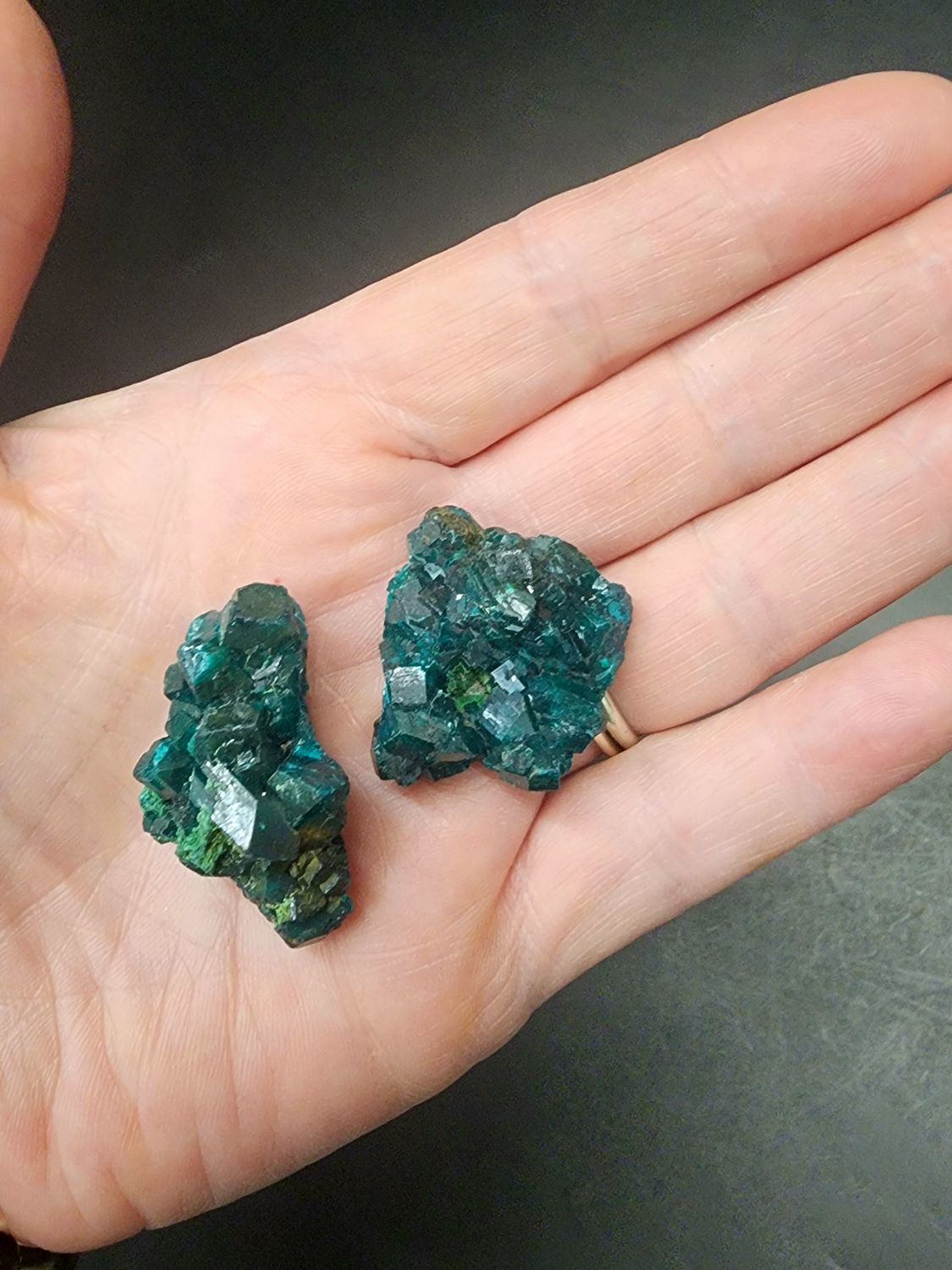 Dioptase Clusters