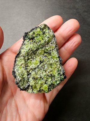 Peridot Cluster / Raw