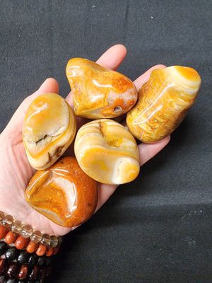 Bahia Agate / Brazilian Rainbow Agate Large Tumbled