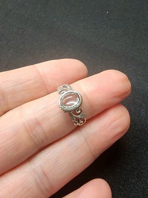 Blue Topaz Ring - Size 6 Sterling Silver