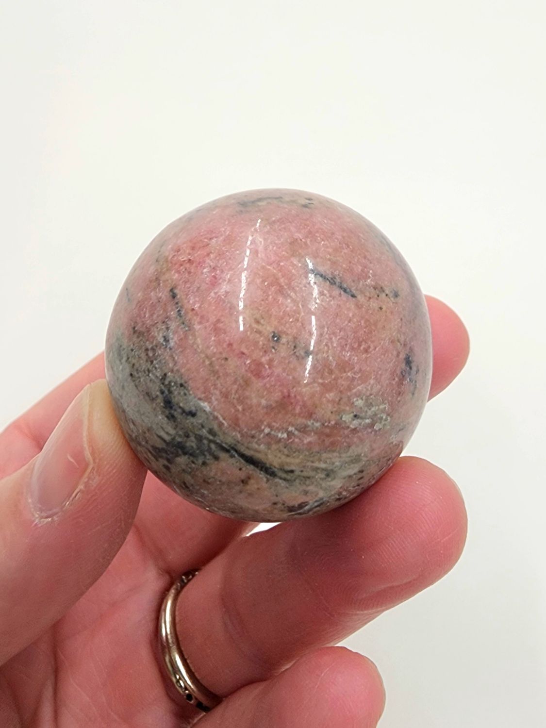 Rhodonite Sphere 1.5"