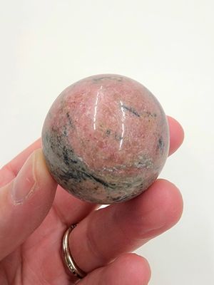 Rhodonite Sphere 1.5"