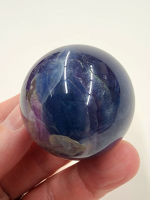 AA Rainbow Fluorite Sphere 1.5"