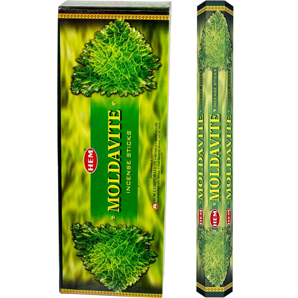 Moldavite HEM Incense Sticks - 20g