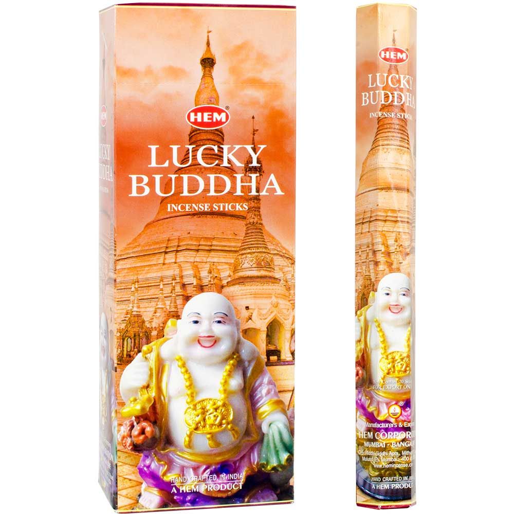 Lucky Buddha HEM Incense Sticks - 20g